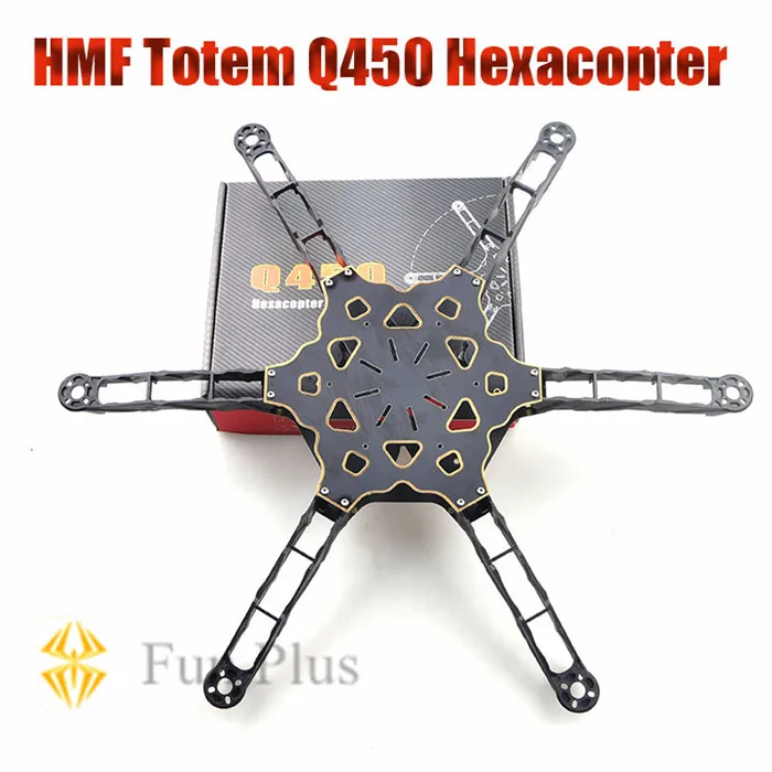 Сверхлегкая рама hmf totem Q450 Alien из углеродного волокна для DIY FPV as F450|hexacopter frame|frame