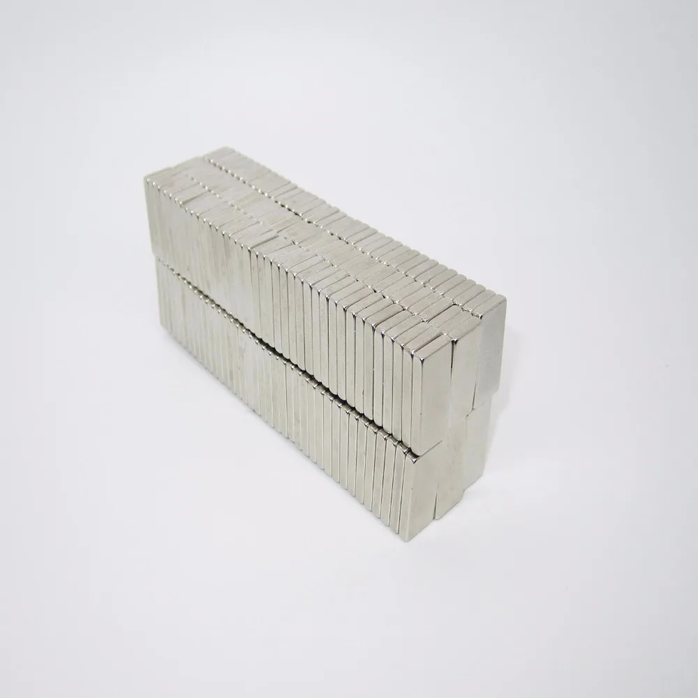 ZHANGYANG 10 шт./лот 20x10x3 мм супер сильный N35 20*10*3 мм блок ремесло редкоземельный Магнитный Неодимовый Куб Магнит