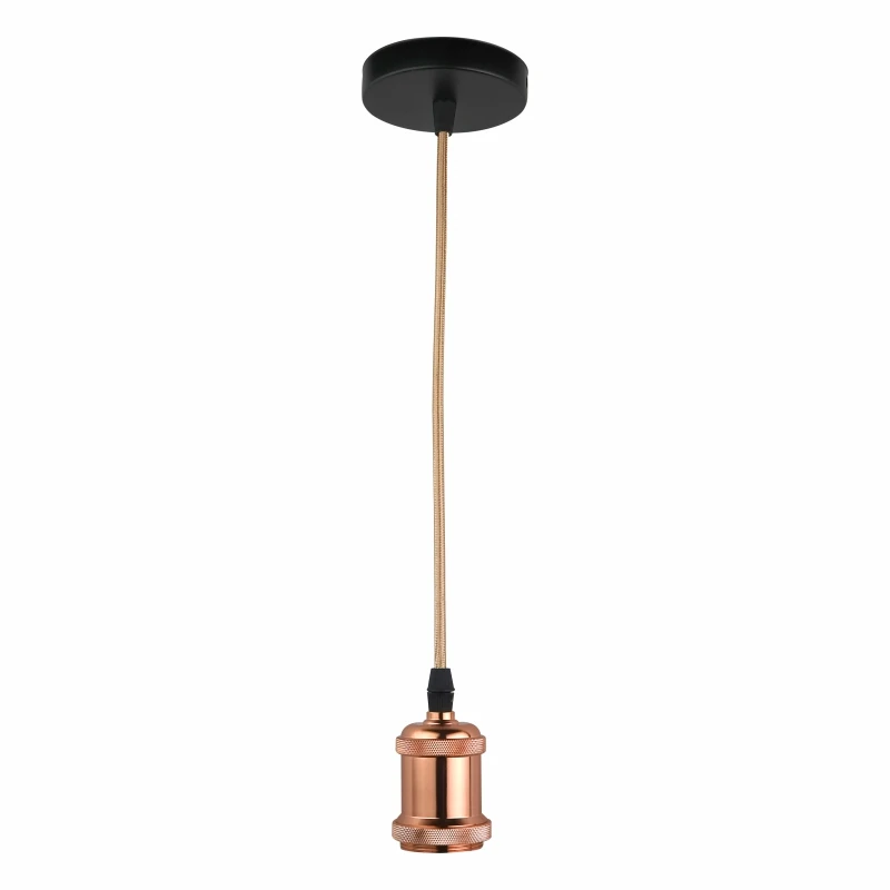 Rose Gold holder E27 ретро лампы Эдисона 220 В 40 Вт ST64 G95 T10 ампулы Винтаж лампа Эдисона лампа накаливания Светильник лампы арт-деко - Цвет: Rose Gold holder