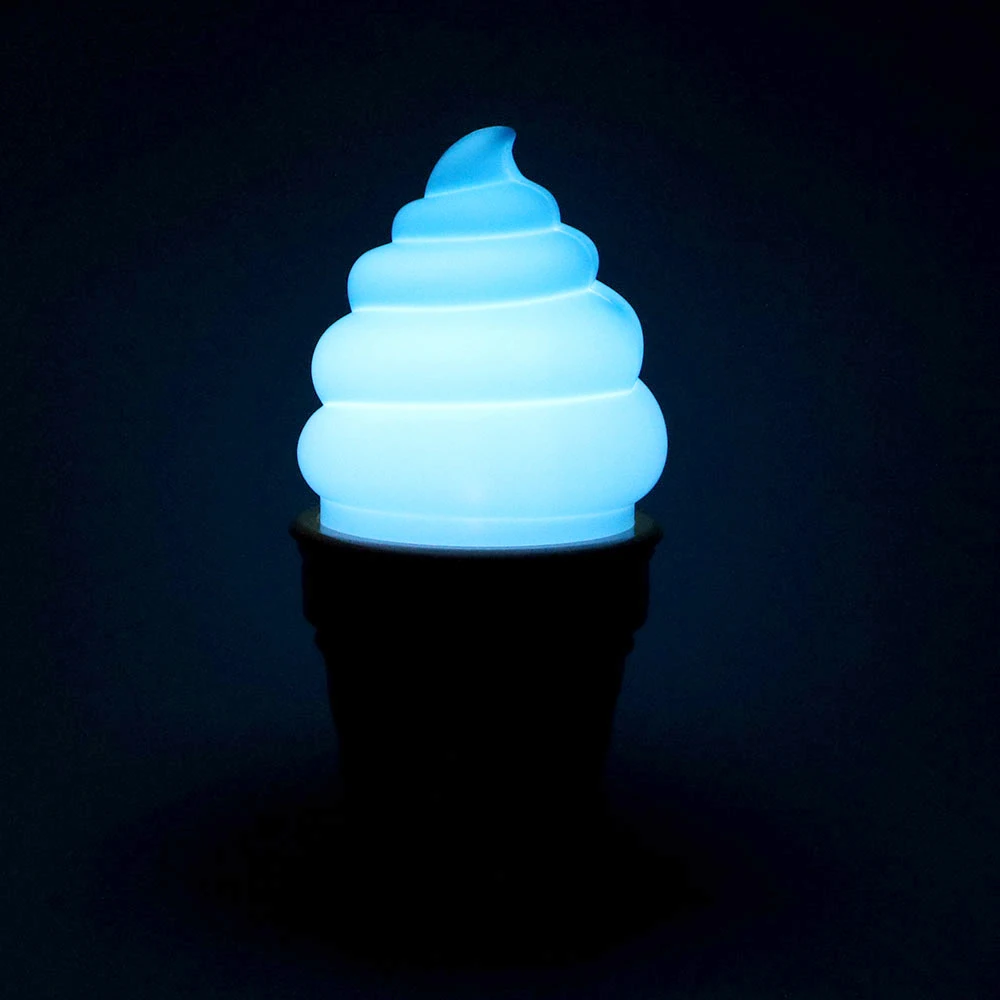 

ITimo Ice Cream Lamp LED Night Light Cone Shaped Home Decoration for Children Kids Lovely Bedroom Decor Desk Table Lamp