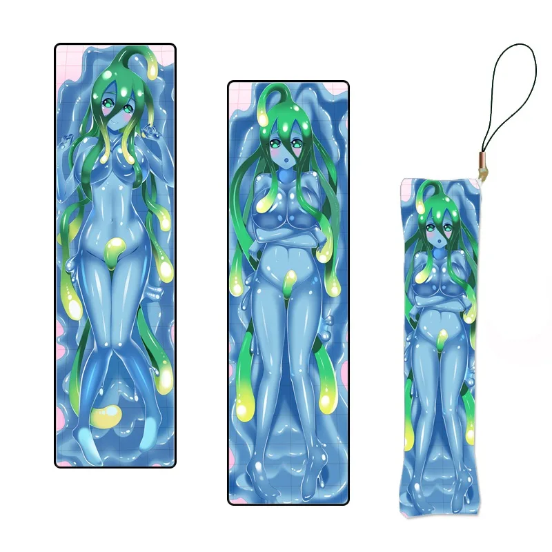 Мини Dakimakura брелок на заказ японского аниме монстра мусуме Suu печать подвесная