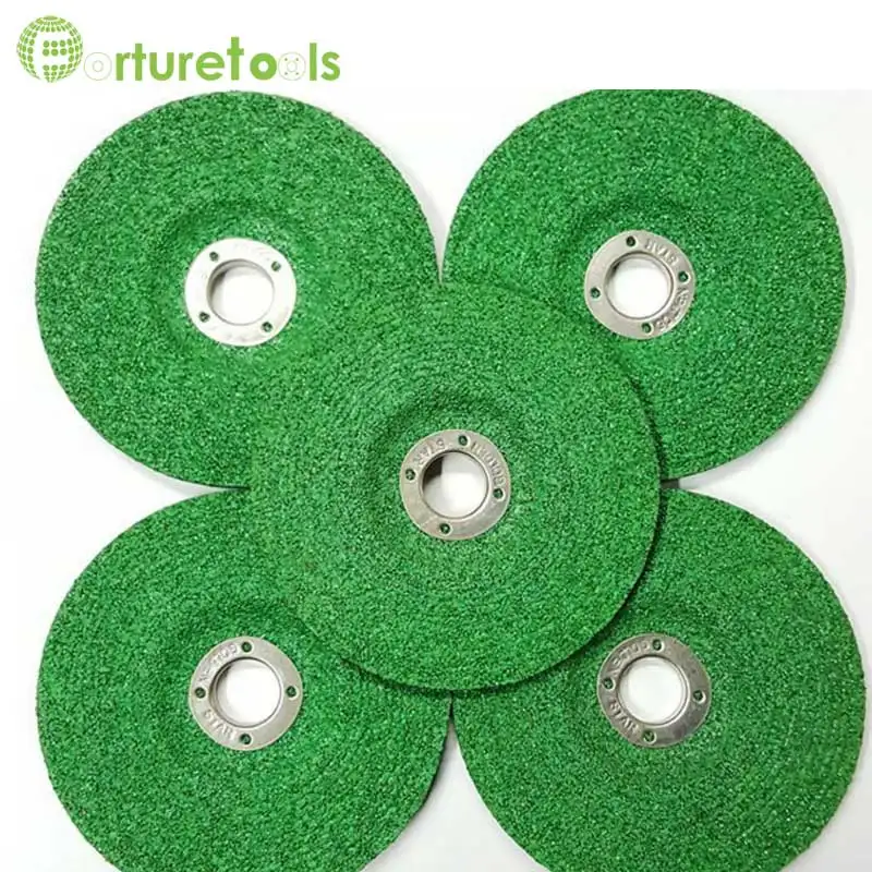Абразивный диск зеленого цвета оксид алюминия для полировки металла и стали