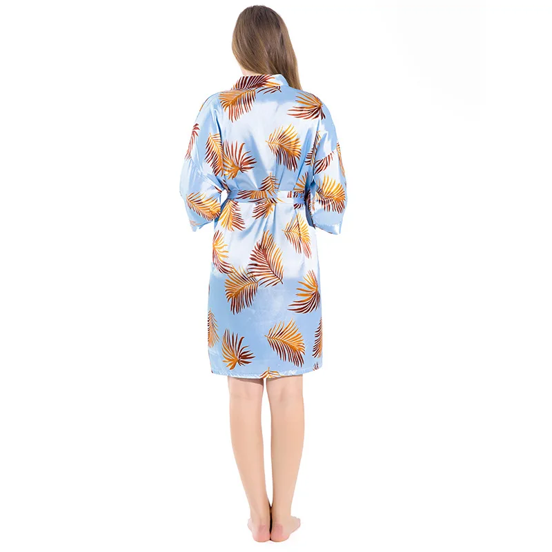 Пикантная мини одежда для сна с принтом женская пижама пикантный халат женский