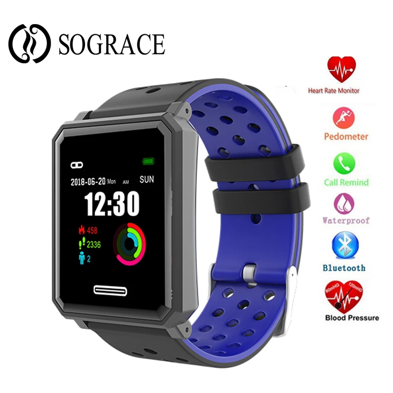 Original A30 Smart Fitness Bracelet Watch Wristband OLED Color Touchpad Sleep Monitor Heart Rate Band PK Mi 2 | Электроника
