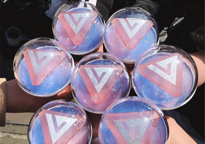 Светодиодный KPOP Seventeen 17 Официальный светильник-палка новая палка лампа освещение концертов Веерная Подарочная коллекция хип-хоп