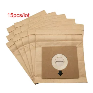 Пылесборник 15 шт.лот 11x10 см, мешок из бумаги для очистки, 100*110 мм, универсальный пылесос, универсальный пылесборник