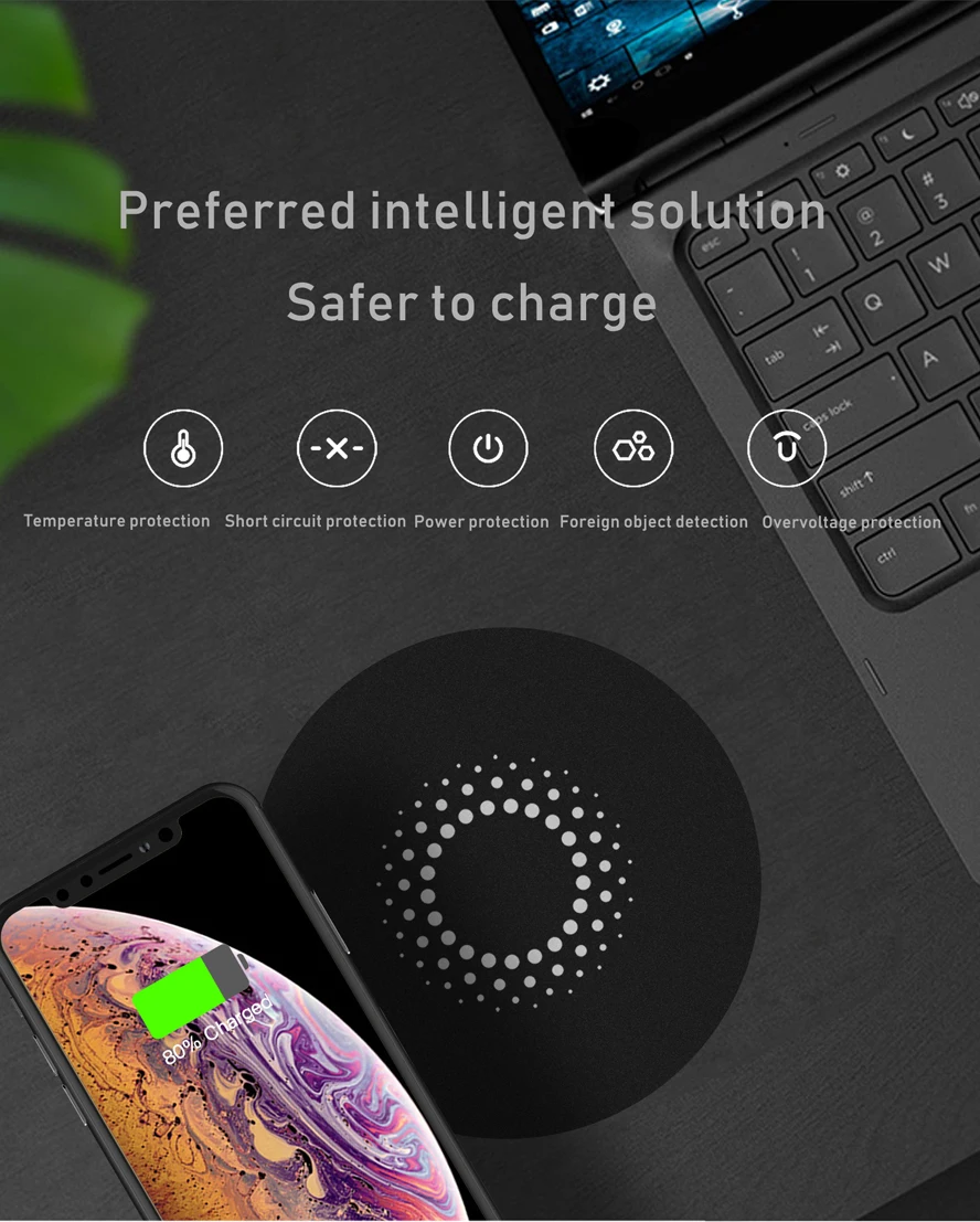 32mm Long Distance Беспроводной зарядное устройство для IPhone 8 8Plus XX XS Макс 11 Pro Макс Samsung галактики S10 5g S10e S9 S8 S7edge Note 8 note9 Note10 Скрытые космические невидимые беспроводная зарядная база