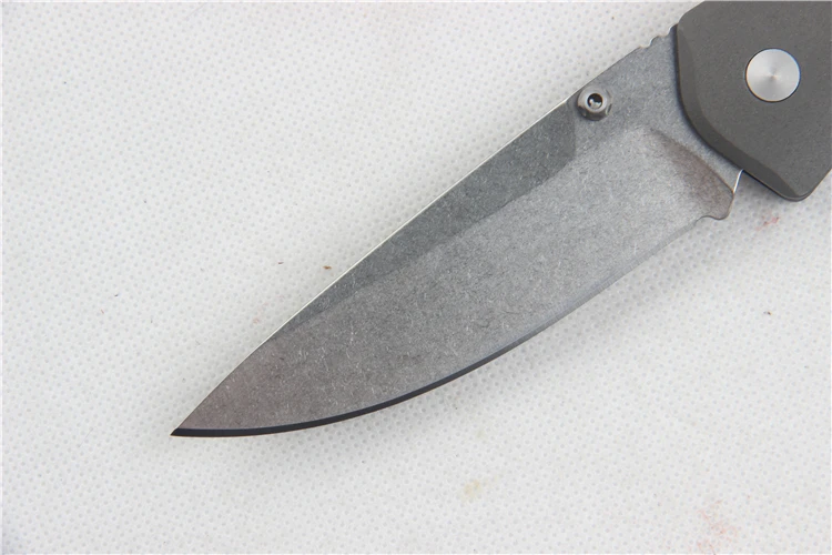 Складной нож с шариковым подшипником S35VN blade TC4 титановая ручка походные