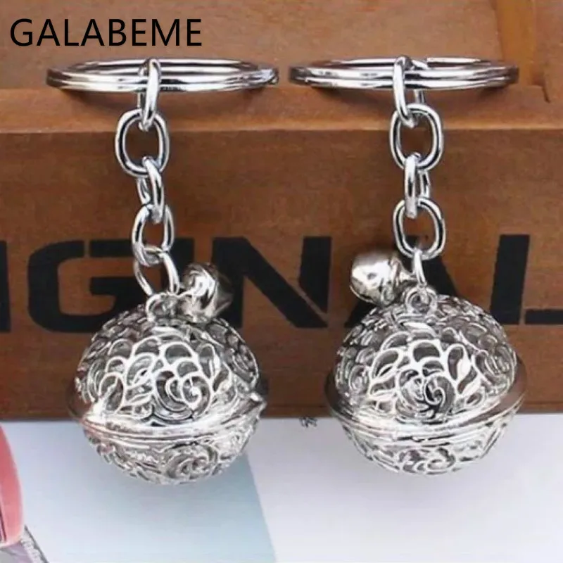 Galabeme 12 шт. выдалбливают Любовь сердечные брелки кольца держателя для любителей