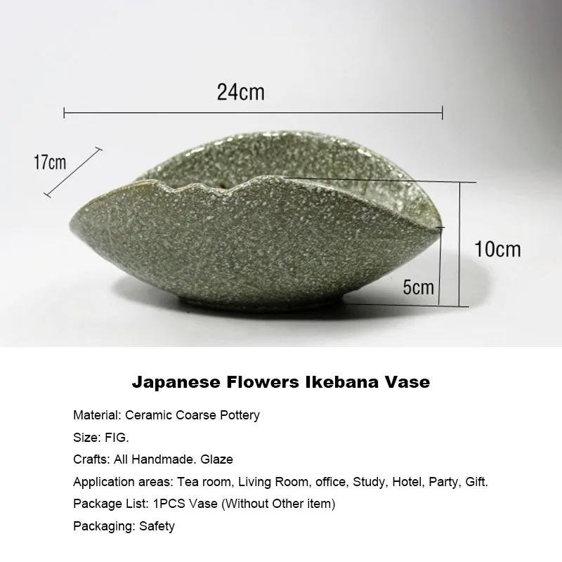 Креативная элегантная ваза с японским цветочным рисунком Ikebana настольный