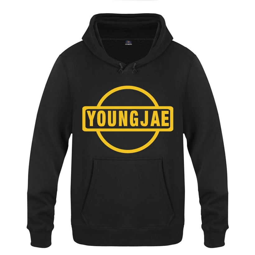 YOUNGJAE GOT7 толстовки для мужчин 2018 мужские с капюшоном флисовый пуловер | Мужская