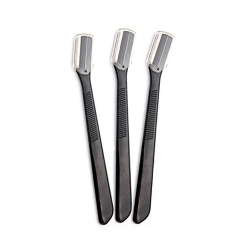 3PCS/Set Eyebrow Razor Facial Hair Remover Trimmer Sharp Mini Makeup Knife Shaper Shaver for Women | Красота и здоровье