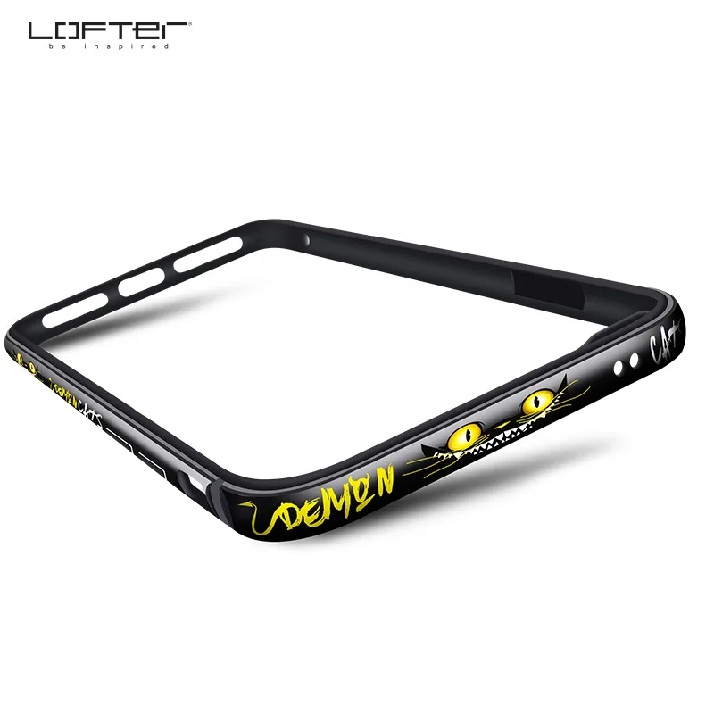 

Cartoon Aluminum Bumper for iPhone 7 8 SE 2020 Original Phone Case for iPhone 7 Plus 8 Plus Case Frame Cover Protective Coque