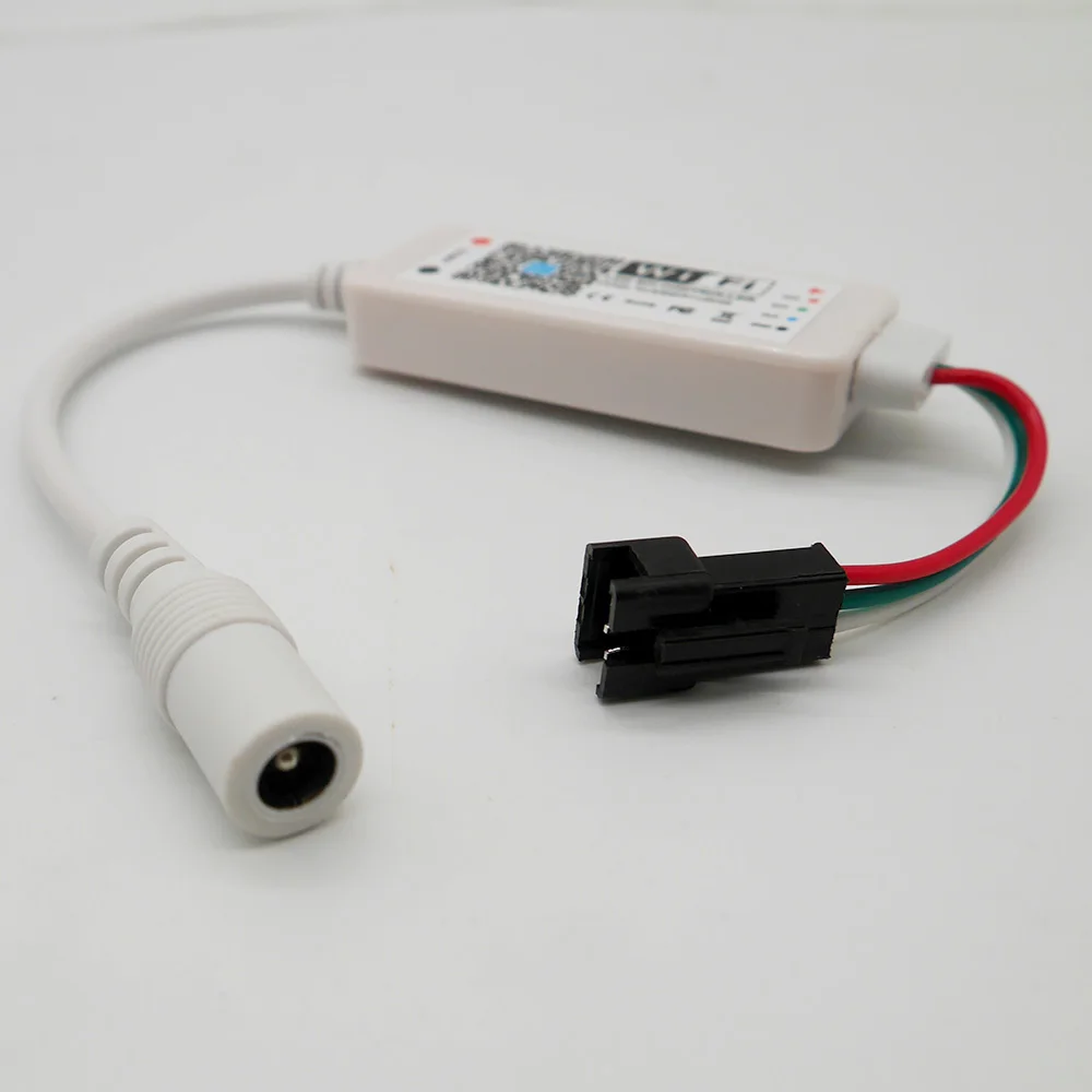 Адресуемый волшебный домашний светодиодный контроллер SPI DC5V DC12 24V 2048 пикселей