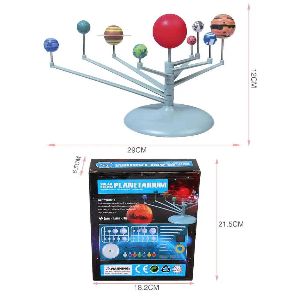 LeadingStar 3D солнечная система модель «планетарий» обучающая учебная научная наборы обучающая Астрономия модель DIY игрушка в подарок zk30