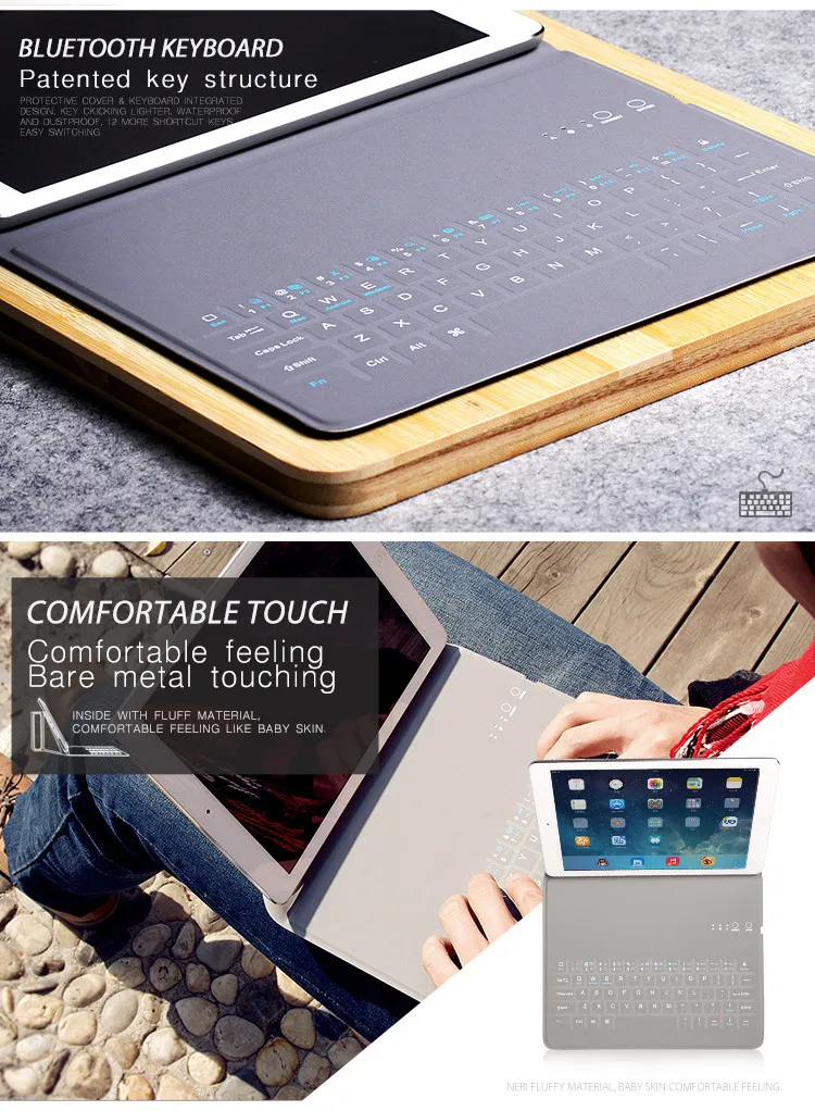 Для Xiaomi Mi pad 4 3 2 1 samsung Tab S2 8,0 дюймов 7,9-8 дюймов планшет ультра-тонкий беспроводной Bluetooth клавиатура из искусственной кожи чехол