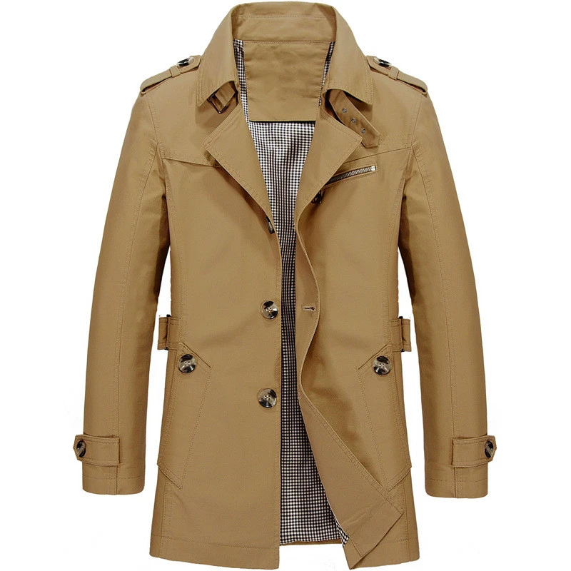 2020 Men Jacket New Arrival Slim Fit Style Autumn Winter Brand Clothing Army Cotton Top Fashion Coat Size M-5XL | Мужская одежда