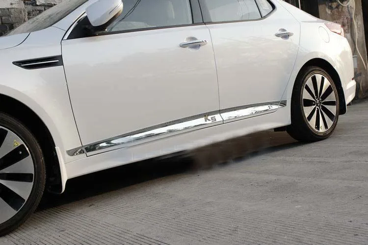 Хромированная Боковая Отделка двери 8 шт. для Kia Optima K5 2011 2012 2013