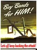 For Freedom's Sake Buy War Bonds 1944 WWII Vintage Retro Canvas Poster DIY Wall Stickers Home Posters Bar Art Decor | Дом и сад