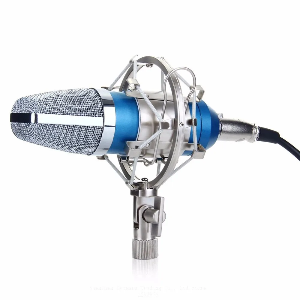 BM-700 профессиональный конденсаторный микрофон 3.5 мм проводной BM 700 Studio микрофон с металлическим подвесом для компьютера Запись видео для компьютера караоке записи для студии радиовещания закадрового озвучивания