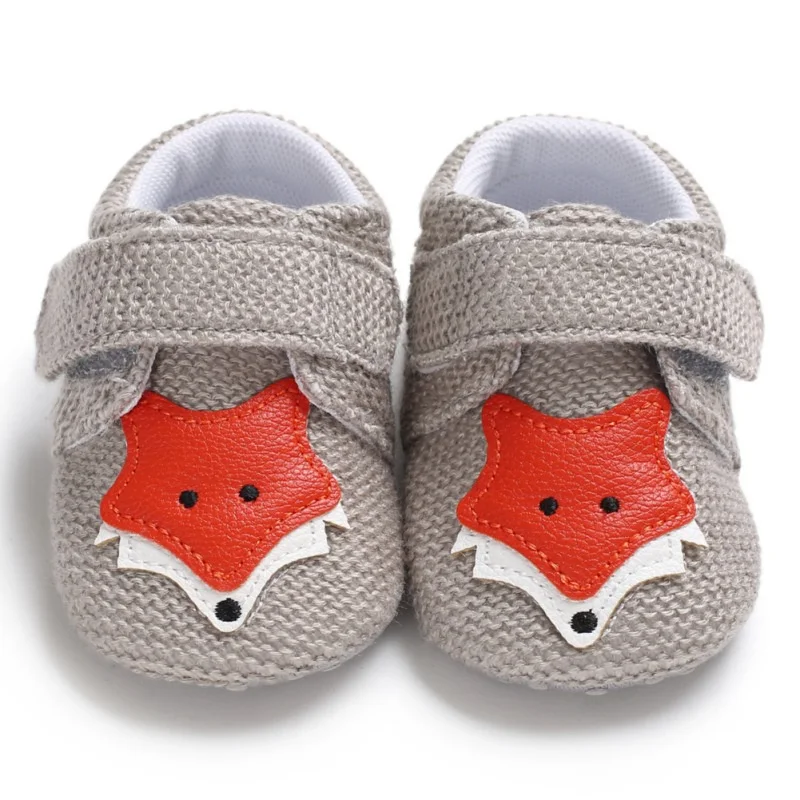 

Baby Shoes Toddler Boys Girl Cute Animal Design Warm Anti-Slip Shoes Sneakers Infant Soft Soled First Walkers For Newborn