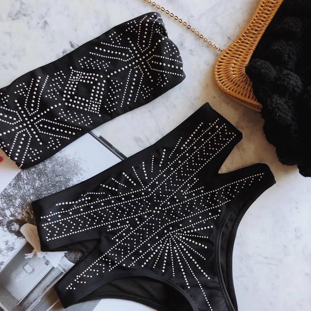 Бикини 2018 Высокая талия Купальник женский купальник Maillot De Bain Femme бикини
