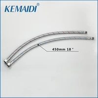 kemaidi new modern hose two pcs hot and cold water kitchenbathroom stainless steel for faucet mixer tap 6000
