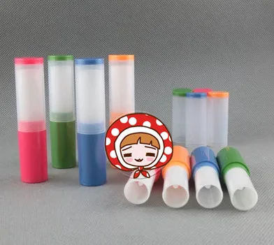 2017 New 500pcs high quality Department DIY pearl lipstick tube nozzle wax orange 4g | Красота и здоровье