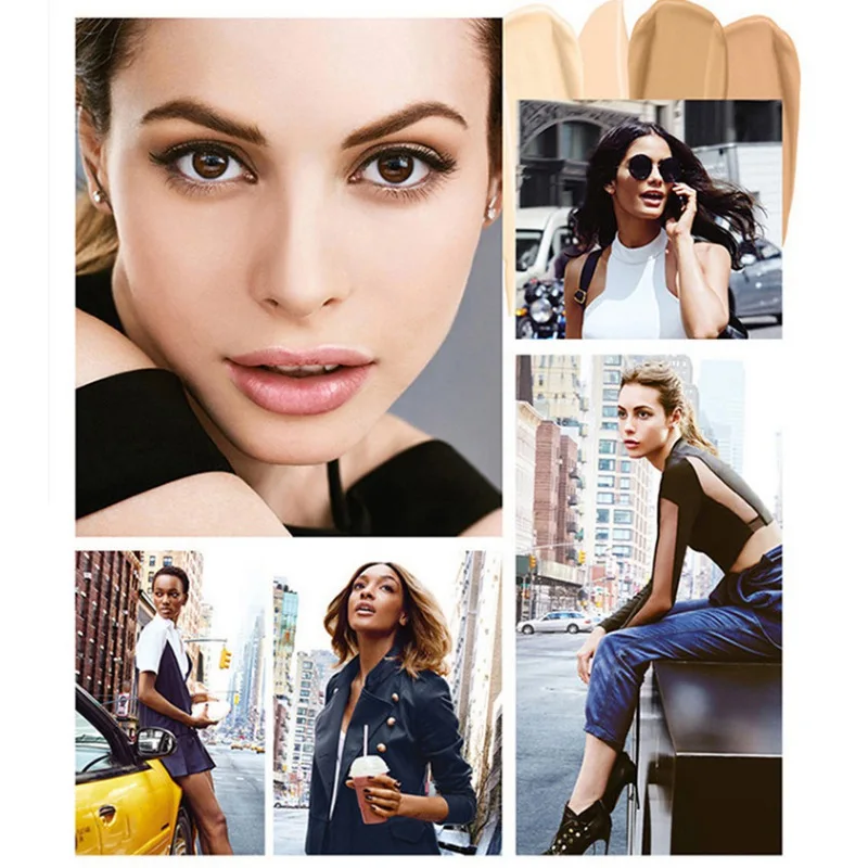 30 мл Цвет изменение Жидкая основа под макияж менять на вашу кожу тон Just