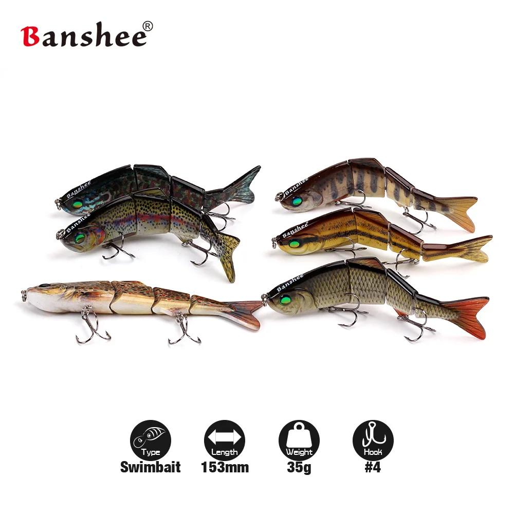 Banshee 6 шт./лот 153 мм 35 г Nexus Prophecy многосоставная приманка в виде гольяна лучшая