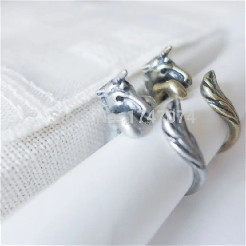 Модные новые винтажные украшения в виде животных цвет: золото/серебро/бронза |