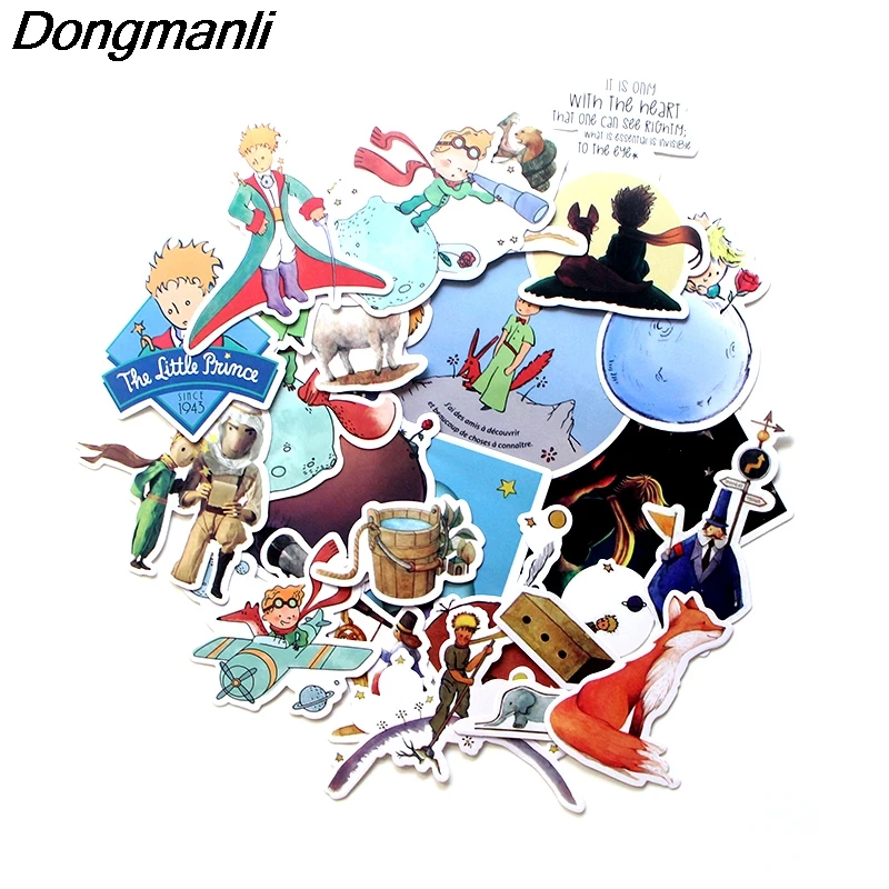 P3500 Dongmanli 23 шт./компл. Le Petit Prince DIY граффити скейтборд значок для ноутбука мотоциклетные багажные аксессуары