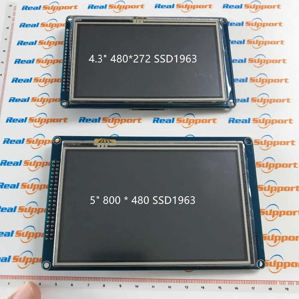 

4,3 дюймов 480*272 TFT ЖК сенсорный экран модуль-панель для дисплея с SD картой 51/AVR/STM32 Драйвер SSD1963