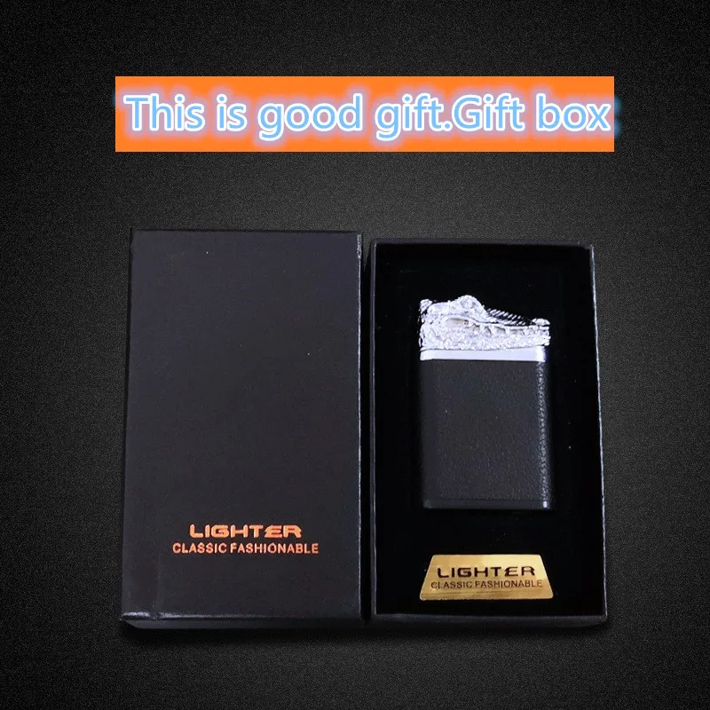 USB перезаряжаемая зажигалка электрическая двойная дуговая гравитационная