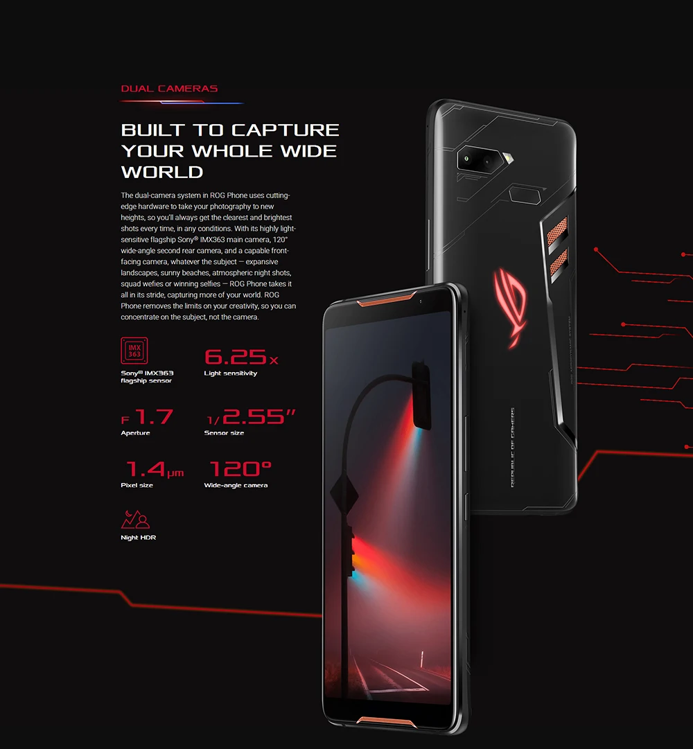 ASUS ROG Phone ZS600KL 8 ГБ ОЗУ 512 Гб ПЗУ игровой телефон Snapdragon 845 2,96 ГГц 6," AMOLED экран Android 8,1 смартфон 4000 мАч