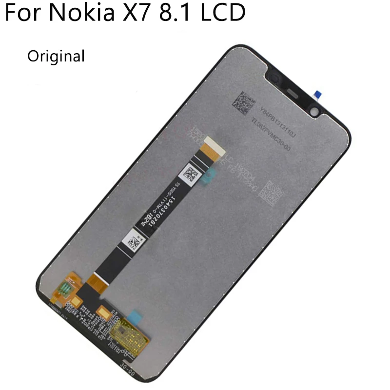 6 18 &quotдисплей для Nokia X7 8 1 TA-1131 TA-1119 TA-1121 TA-1128 lcd сенсорный экран дигитайзер сборка