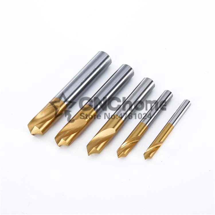 1PCS 3.0*60 degrees/3.0*90 degrees/3.0*120 degrees High quality HSS-CO Titanium coating Pilot drill center Free shipping | Инструменты