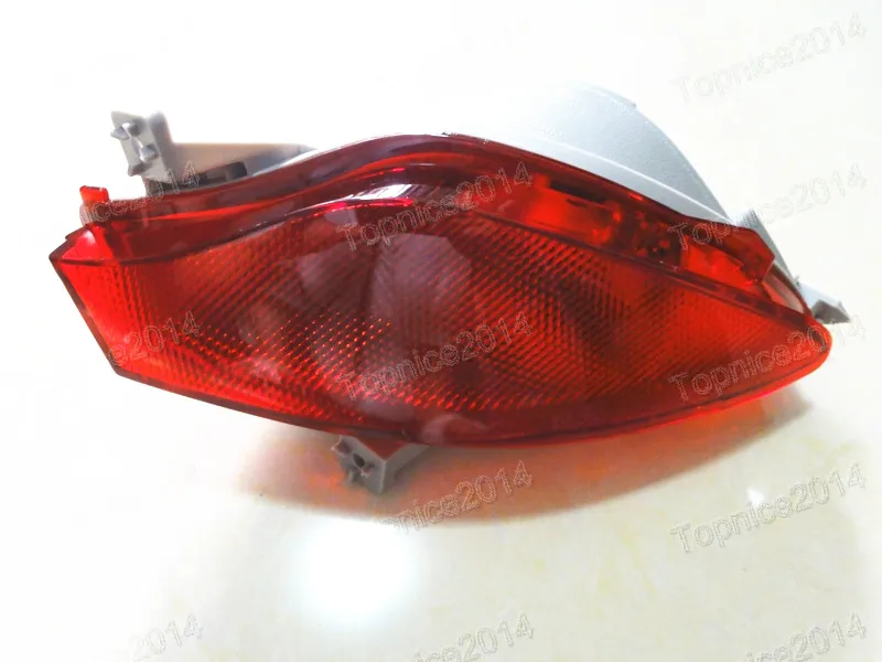 

1Pcs Left rear fog light lamp tail bumper fog lamp rear reflector Car Styling For Mazda CX-7