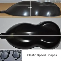 black paint display speed plastic speed shapes hydrographic speed shape test pattern
