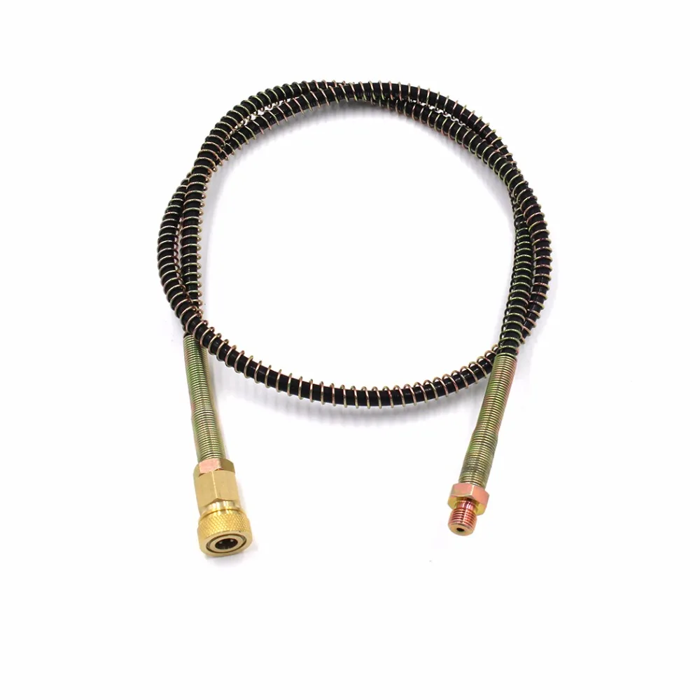 PCP Airforce Pneumatics Air Pump High Pressure Nylon Hose 50cm/100cm/150cm/200cm with Quick Disconnect M10x1 Male HFQD1 | Спорт и