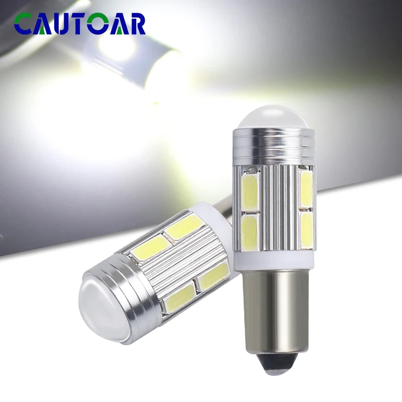 1 шт. BA9S 10 SMD 5630 светодиодные Canbus лампы без ошибок t4w h6w Автомобильные Внутреннее