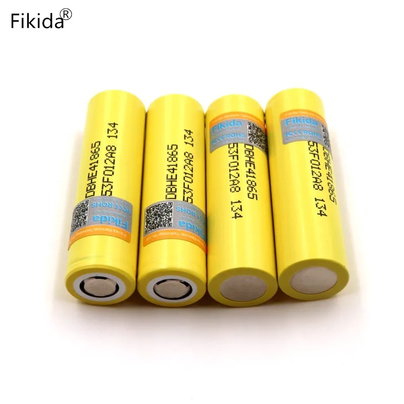 4 pcs battery Новинка для LG HE4 2500 мАч 18650 литиевая батарея 18650 3,7 в батарея сигарета электроинструменты 20А разряда+ USB Chager - Цвет: 4 pcs battery