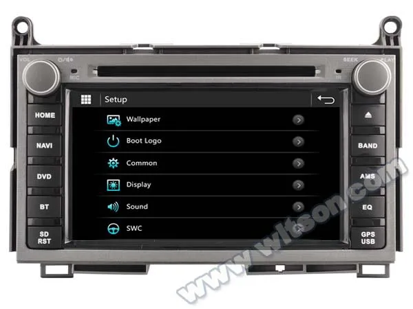 7 "емкостный сенсорный экран специальный автомобильный DVD для Toyota Venza 2008-2017 с