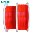 Флуоресцентный оптоволоконный светодиодный кабель 0,75 мм 1 м, неоновый PMMA, красный, оранжевый, зеленый, для светового украшения пистолета