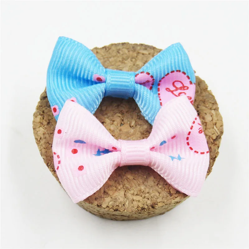 2 шт./лот милая заколка для волос с маленькими бантиками девочек детские