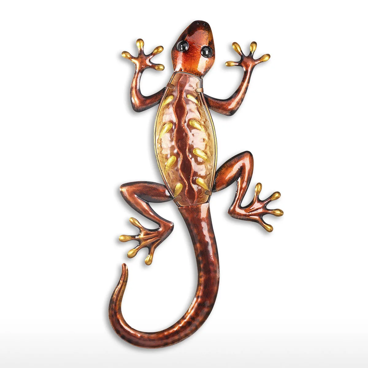 Коричневый Gecko настенный Настенный декор в виде животного, декор для спальни, гостиной - Цвет: Коричневый
