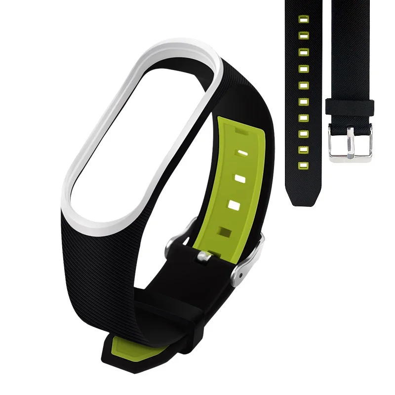 Браслет mi band 4 и 3, сменный ремешок для Xiaomi mi, цветной ремешок, браслет против потери, браслет для Xiaomi mi Band 3