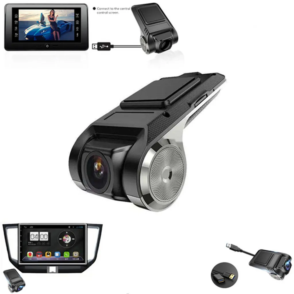 Автомобильный видеорегистратор с USB HD 1080P ночная версия 170 широкоугольная камера