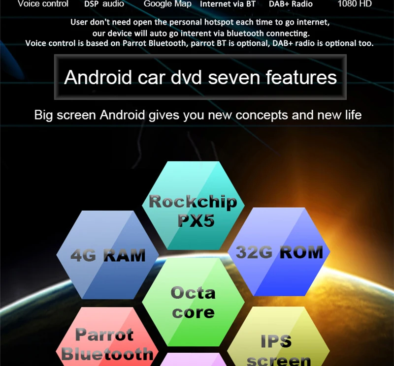 Carbar 10," Два 2 Din Универсальный Android 9,0 автомобильный DVD gps стерео радио навигационный плеер с ips экраном DSP Bluetooth интернет