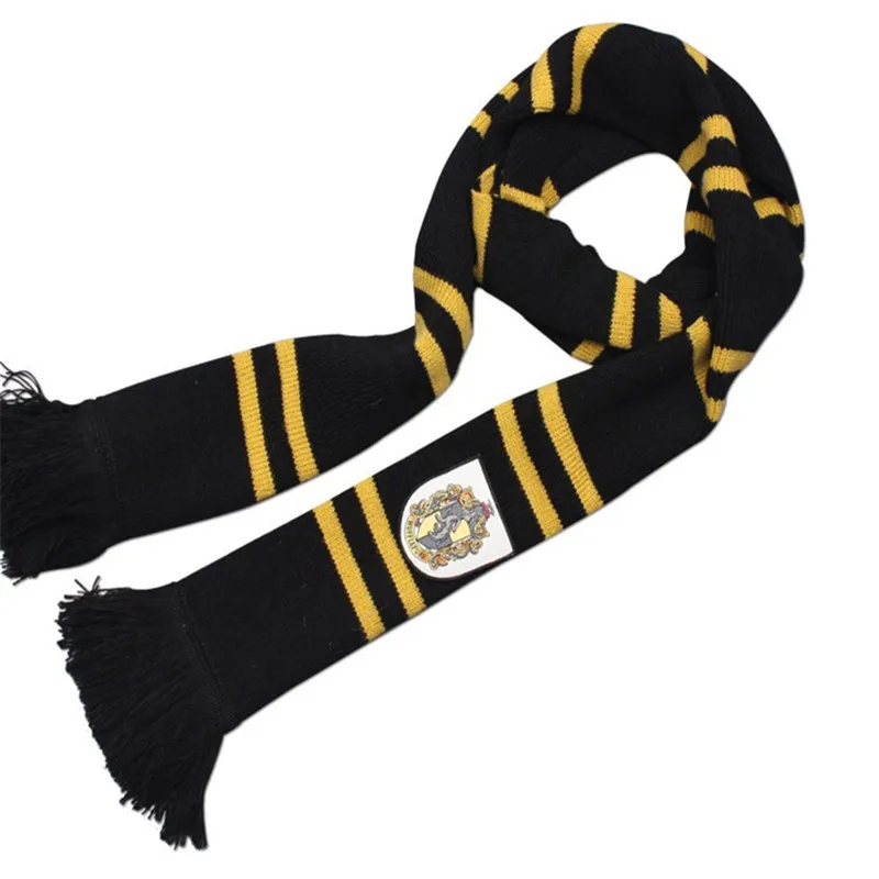 Ravenclaw шарф шапка шарф галстук Гриффиндор Слизерин Косплей Hufflepuff Гермиона Грейнджер костюмы зимний шейный платок для мужчин и женщин